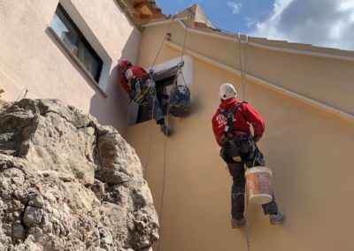 retauracion fachada trabajos verticales