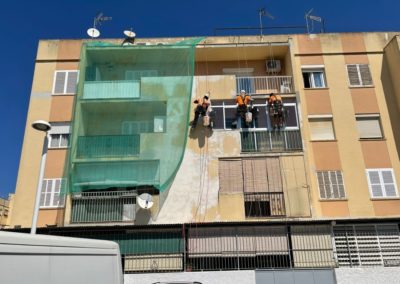 Rehabilitación de fachada en calle Roca 10