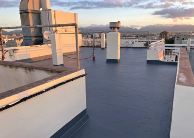 Impermeabilización de Cubierta de 130 m2 en Av. Gaspar de Bennazar, 59
